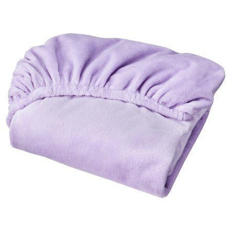 Circo Plush Soft Chamois Fitted Crib Sheet Purple Save A Buck