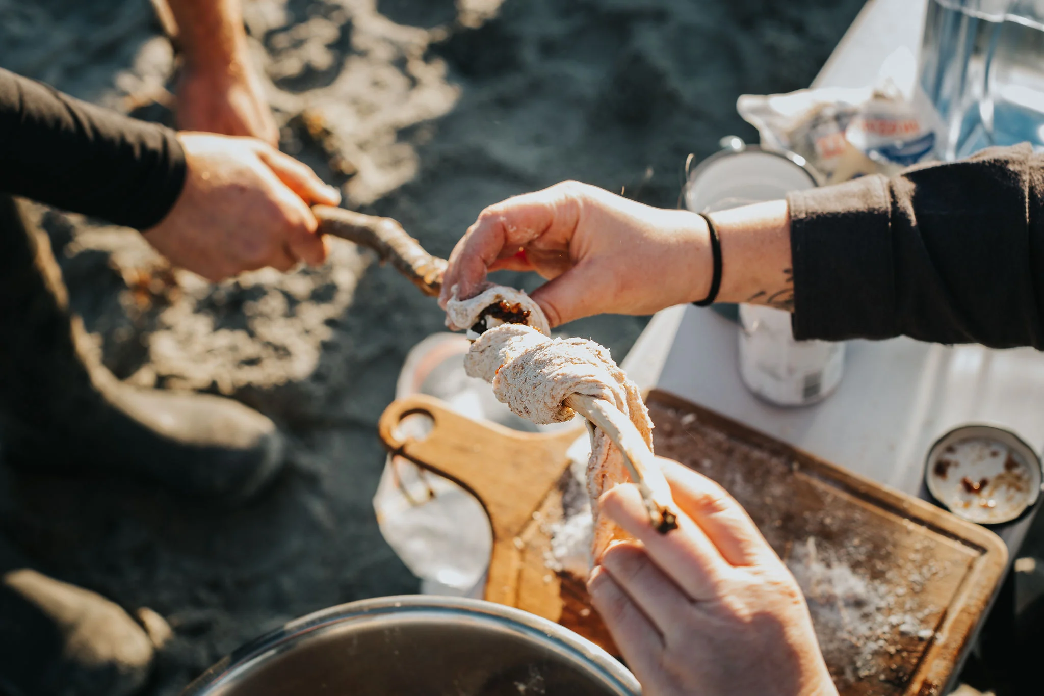 sea pizza ocean bread