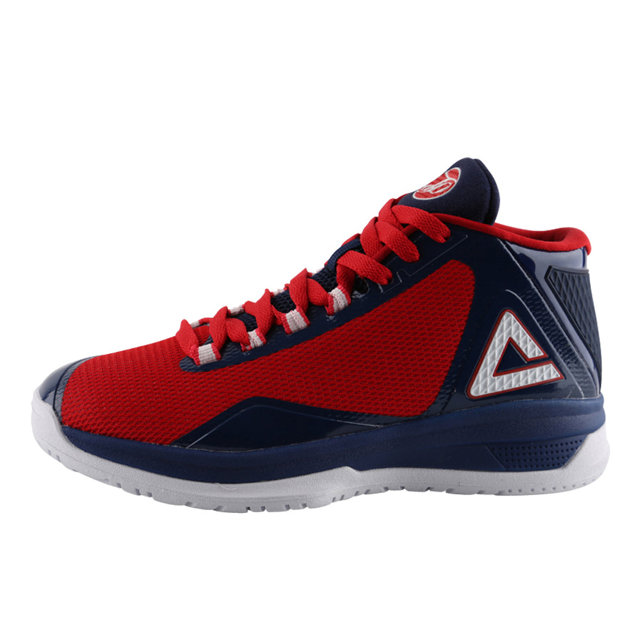 Kids Basketball Shoes | Tony Parker 4 (Red / Blue / White) | PEAK Sport ...