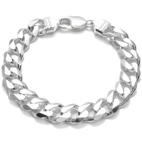 Sterling Silver 11mm Cuban Link Chain 