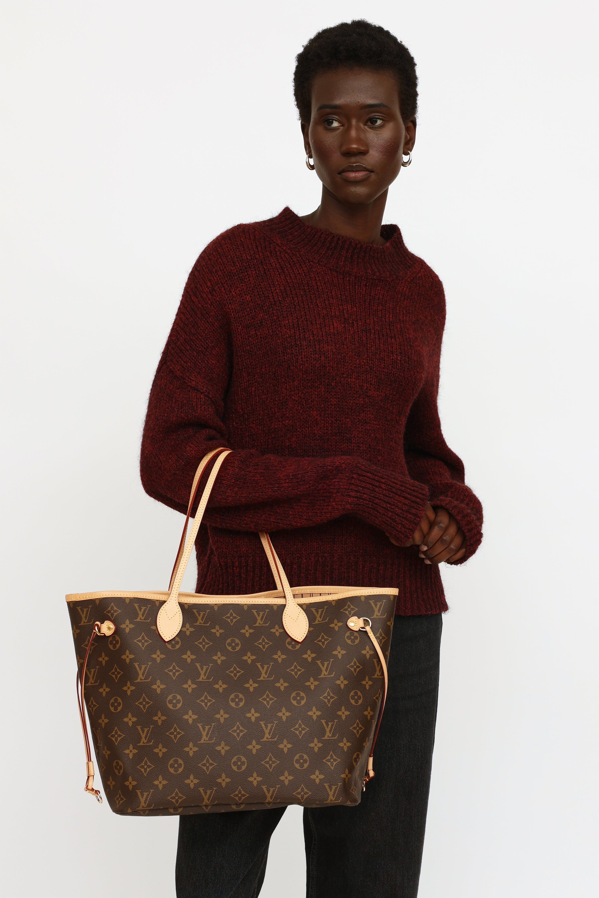Louis Vuitton Neverfull MM Damier Ebene Rose Ballerine - LVLENKA Luxury  Consignment