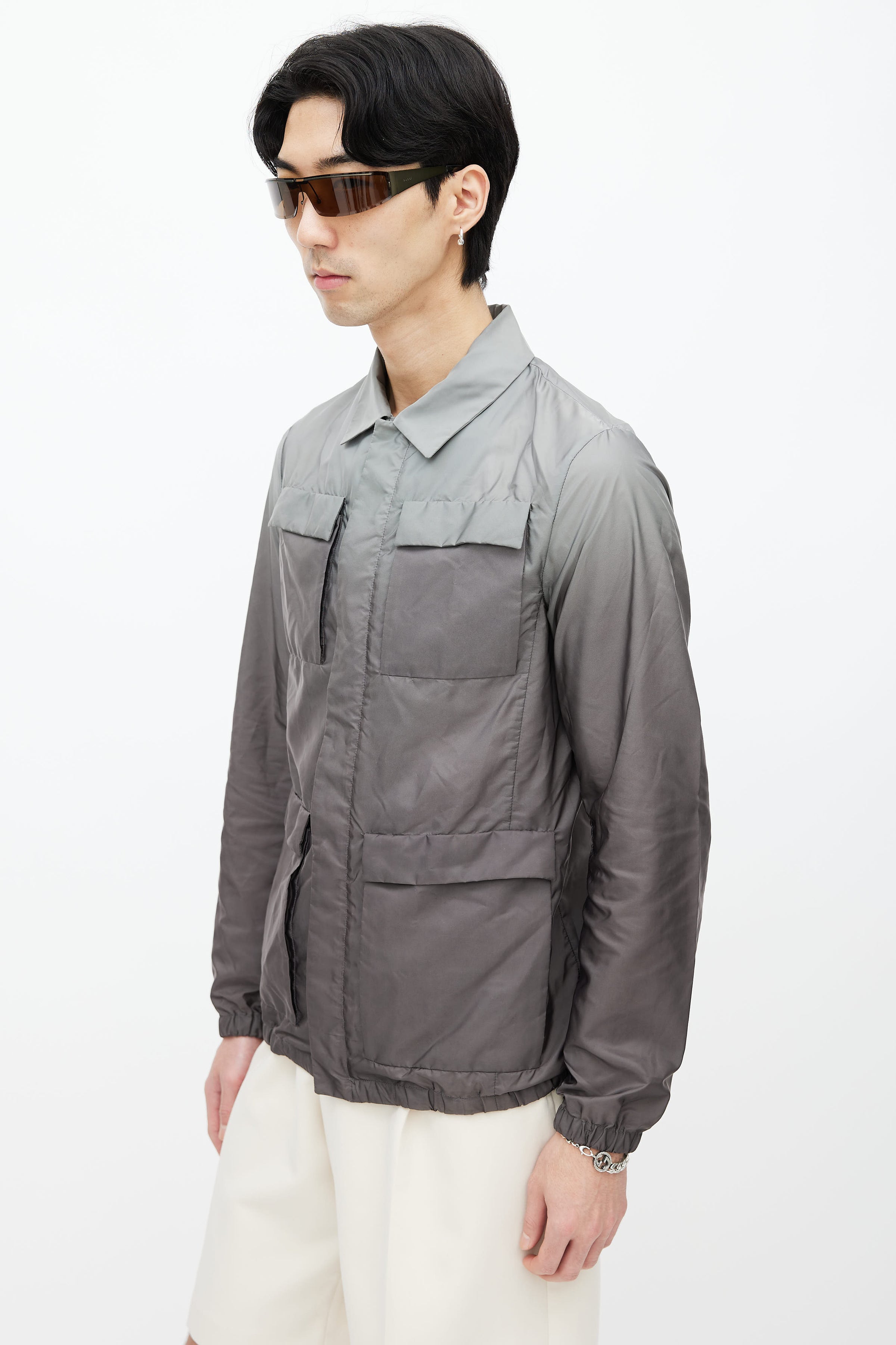 PRADA 2008AW nylon swing jacket - 通販 - gofukuyasan.com