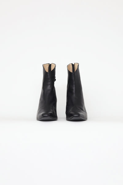 Reike Nen // Black Leather Ankle Boot – VSP Consignment