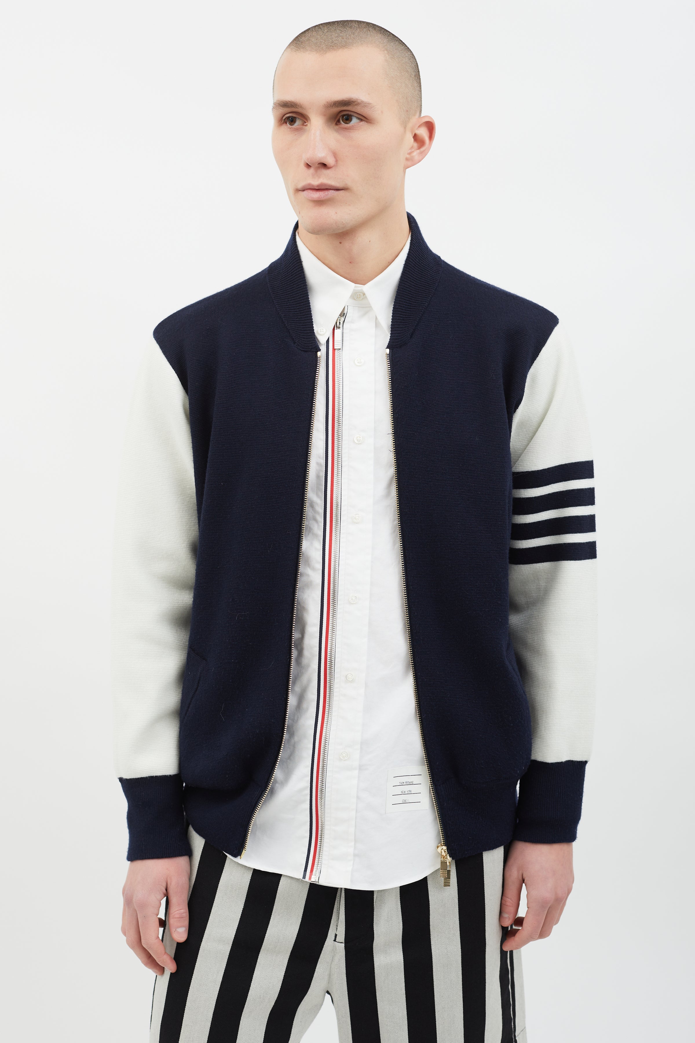 THOM BROWNE VARSITY JACKET size 1 | hartwellspremium.com