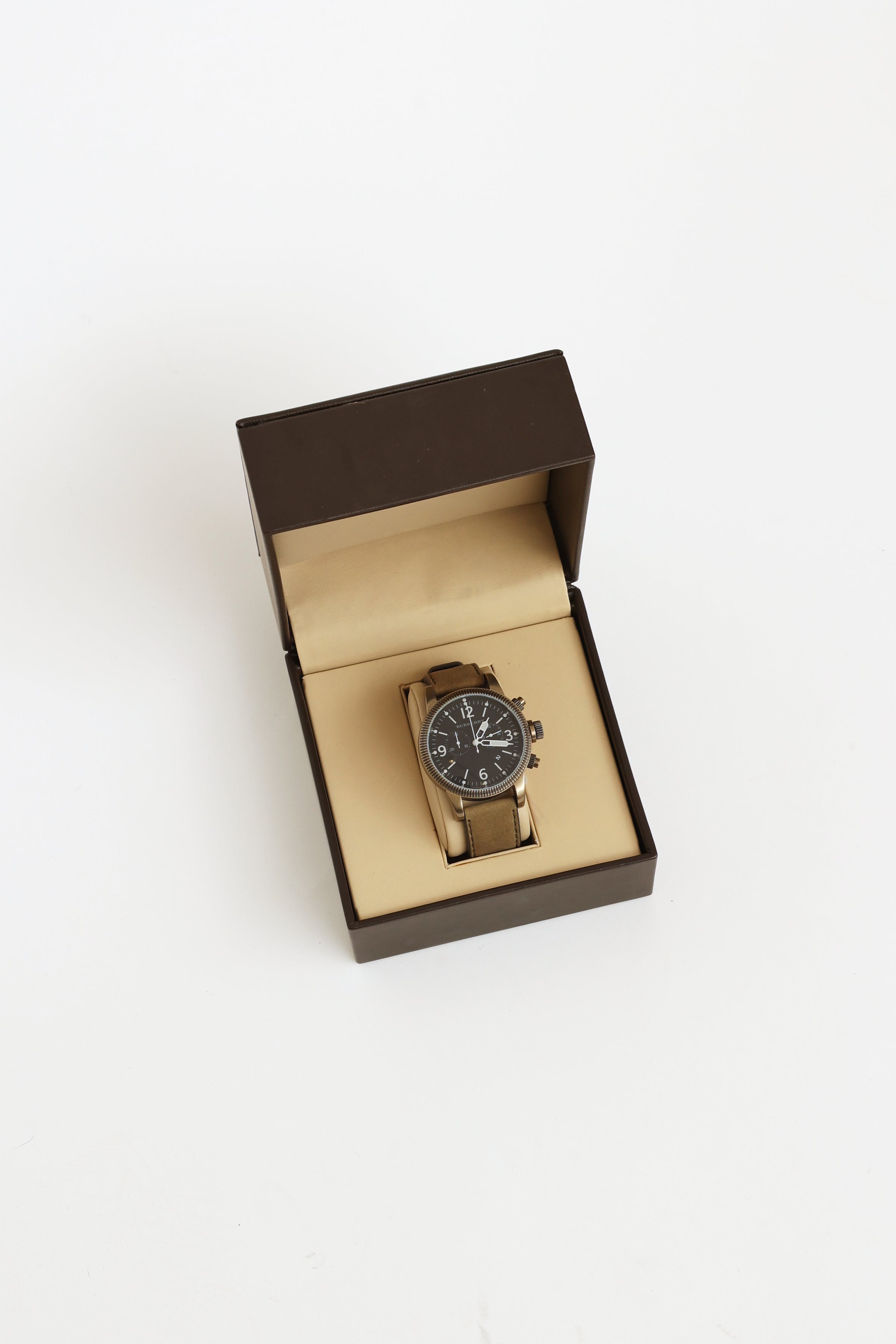 Burberry // Olive Endurance Chronograph Watch – VSP Consignment