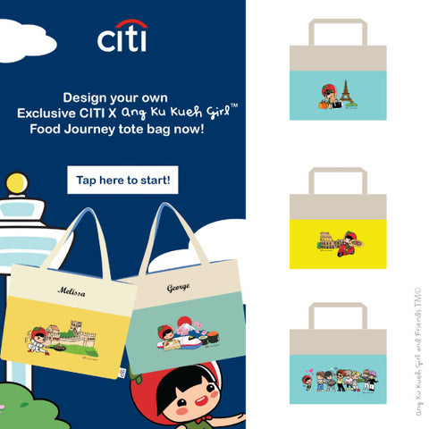 Citi x Ang Ku Kueh Girl collaboration