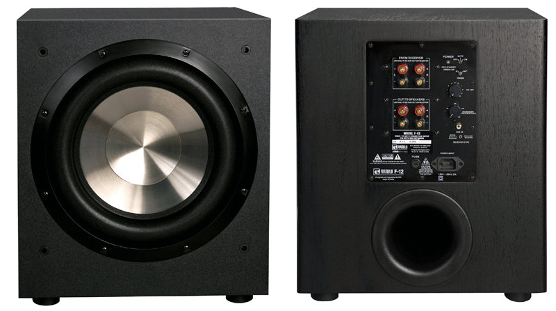 Features of BIC America Formula F12 Powered subwoofer