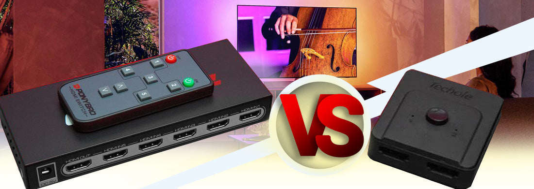 HDMI Splitter vs HDMI Switch, What is the DIfference and their Uses