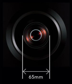 Essential all-glass lens to depict all the data in the 8K/4K images