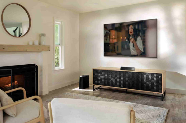 Enjoy Cinematic Surround with Dolby Atmos, DTS:X, and Polk SDA