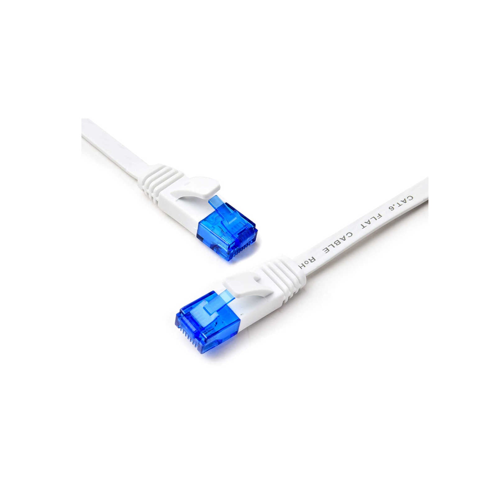 Buy BlueRigger Cat Ethernet Cable Flat Internet Network LAN Patch Cords –  Solid Cat6 High Speed Computer Wire/Cable. at Best Price in India