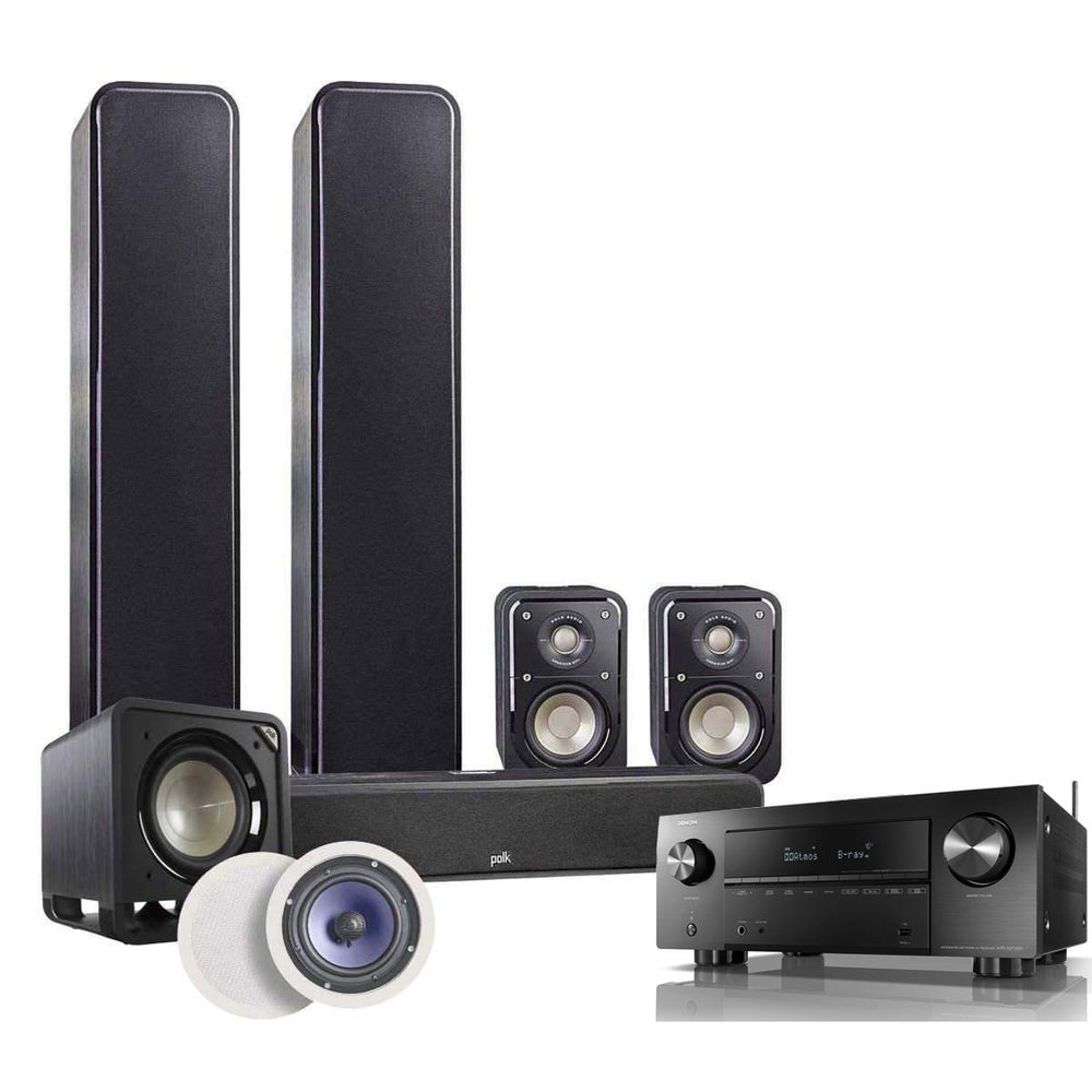 Polk Audio Signature Series 5 1 2 Home Theatre Speaker Package With Po Ooberpad