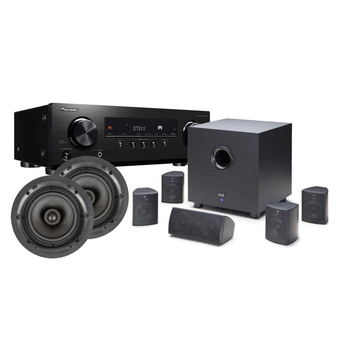 Buy Elac Cinema 5 Set 5 1 Ch Speakers With Elac Ic 1005 In Ceiling