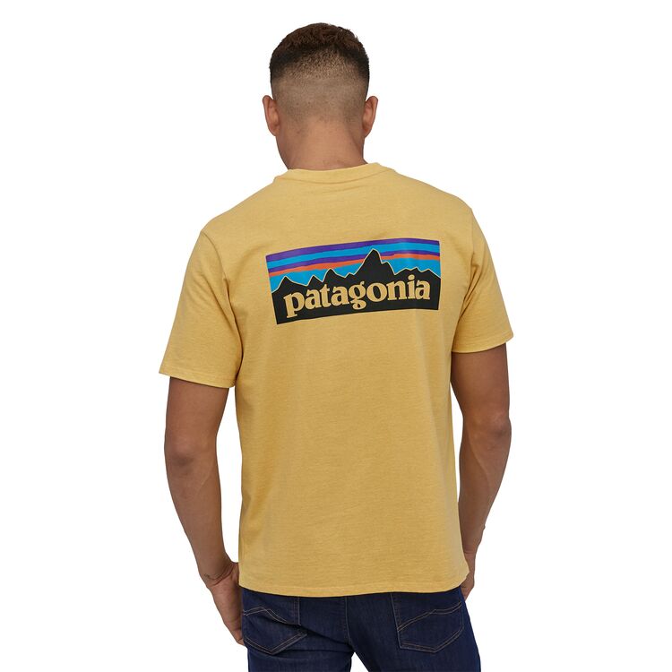 yellow patagonia shirt