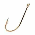 Eagle Claw Offset Bronze Hook 10ct Size 4