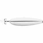 Nichols 8' Ben Parker Magnum Flutter Spoon 3.5oz Silver Chrome