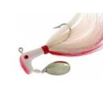 Blakemore Road Runner Bucktail 1oz 6-0 White-Red-White