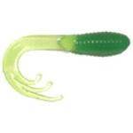 Big Bite Triple Tip Grub 2' 10ct Green Chartreuse TIp