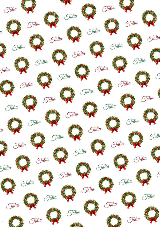 Personalized Christmas Truck Design Christmas Tissue Paper