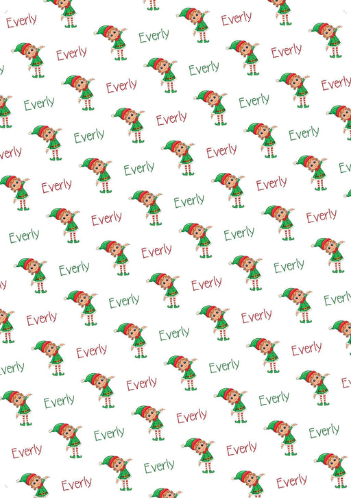 Personalized Candy Cane Design Christmas Tissue Paper — Potter's