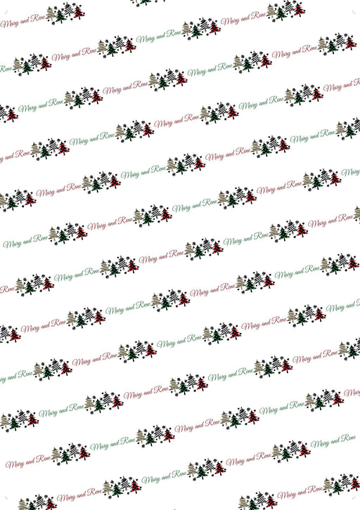 Personalized Santa Fishing Christmas Wrapping Paper - Add Any Name —  Potter's Printing