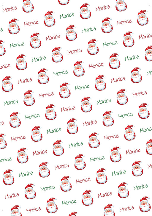 Personalized Candy Cane Design Christmas Tissue Paper — Potter's Printing