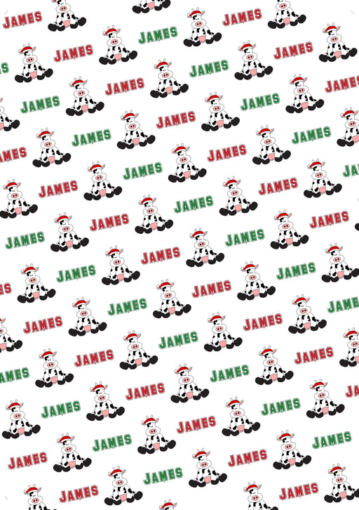 Personalized Christmas Truck Design Christmas Tissue Paper — Potter's  Printing