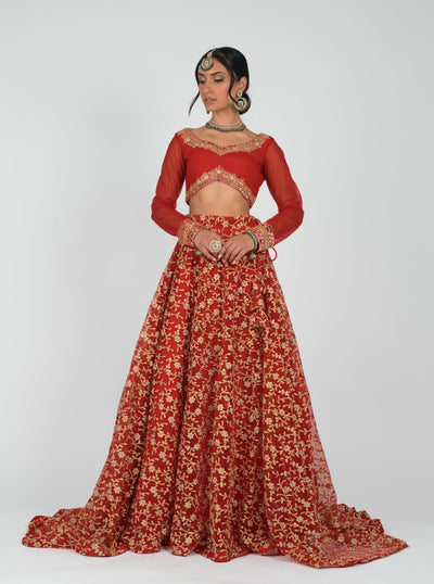 Scarlet Rani Skirt