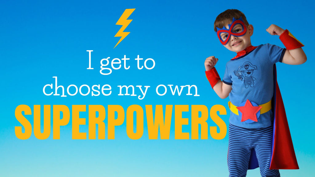 Kids can choose their own superpowers