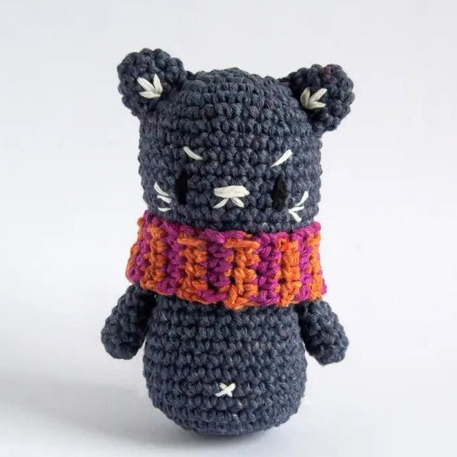Crochet Organizers - Annie's Ceramic Cat Yarn Bowl