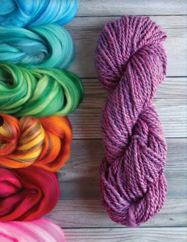 Northern Lights Multi Color Merino Wool Tops