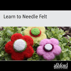 learn to needle felt ashford