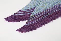 margarita shawl by malabrigo verano 100% pima cotton yarn