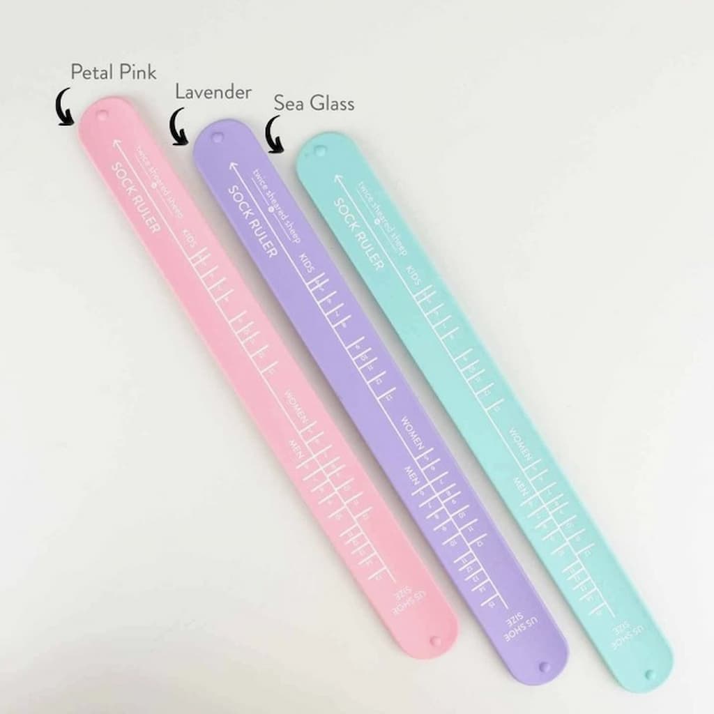 Sock Ruler - Sock Sizing Snap Bracelet