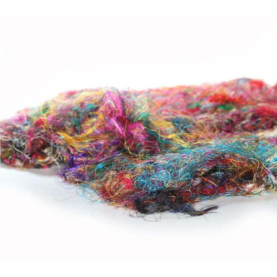 Recycled Sari Silk Yarn