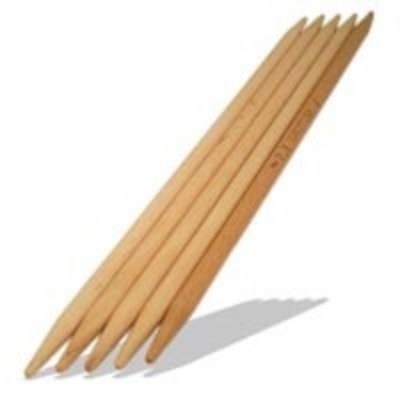 Brittany Birch Double-Pointed Knitting Needles US Size 8 (5.0 mm) -  Morehouse Farm