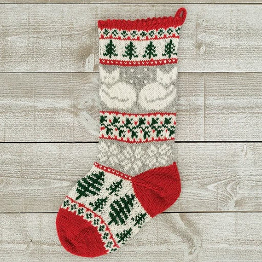 Aran Christmas Stocking Kit – Appalachian Baby Design
