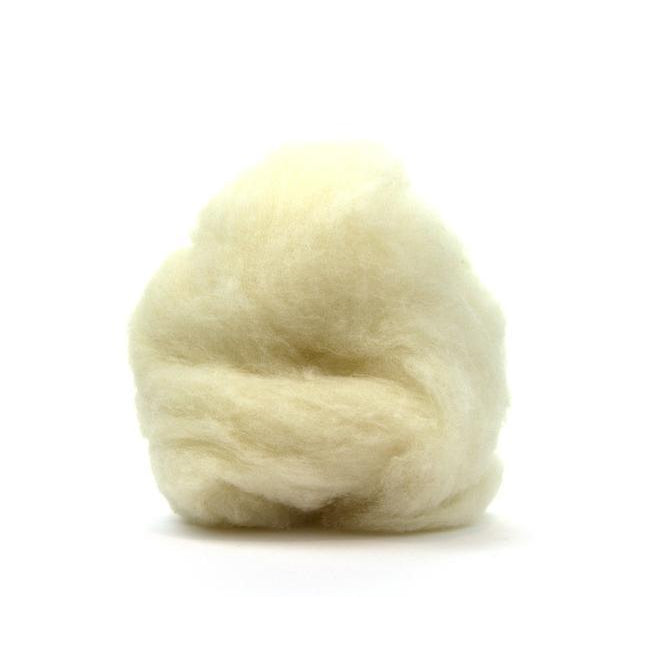 Corriedale Carded Wool Roving-Pale Amber – Mohair & More