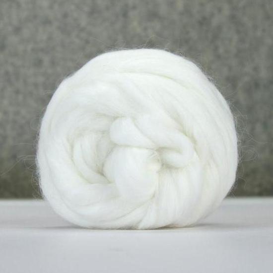 Angora White, Fluff Yarn, Hand Knitting, Rabbit Angora, 300 Meters 100g  Balls 