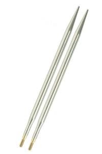 Hiya Hiya Interchangeable Straight Needles with Bead Cable Stoppers