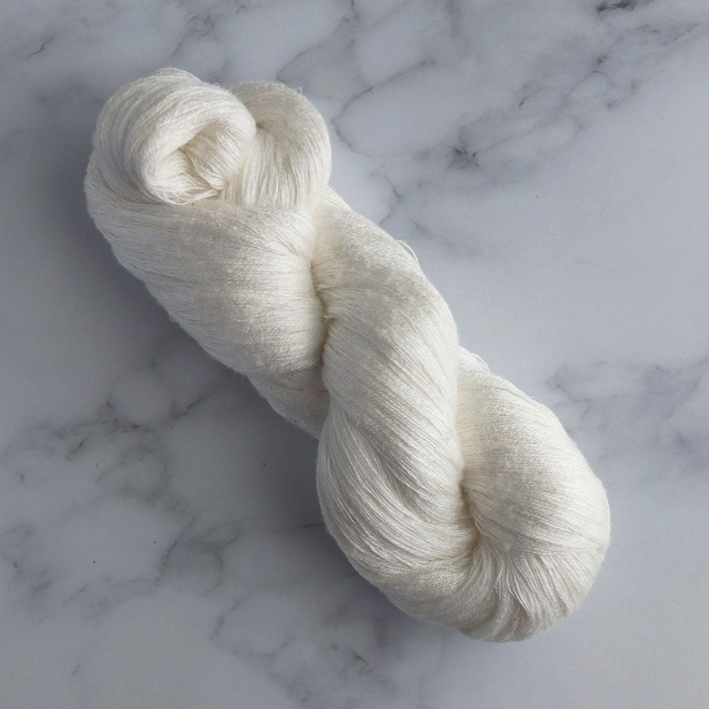 Undyed Natural White Merino Silk Yarn, 3 Ply, 50 Gram, Fingering Weigh –  Hearts Desire Fiber