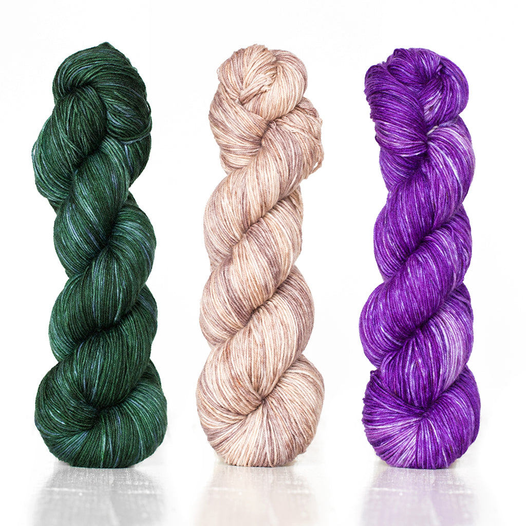 Gradient #5; Oscar Sparkle Merino Fingering Gradient Yarn – Canon Hand Dyes