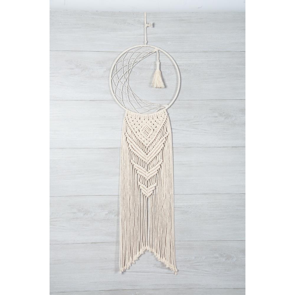 Solid Oak Macramé Plant Hanger Kits