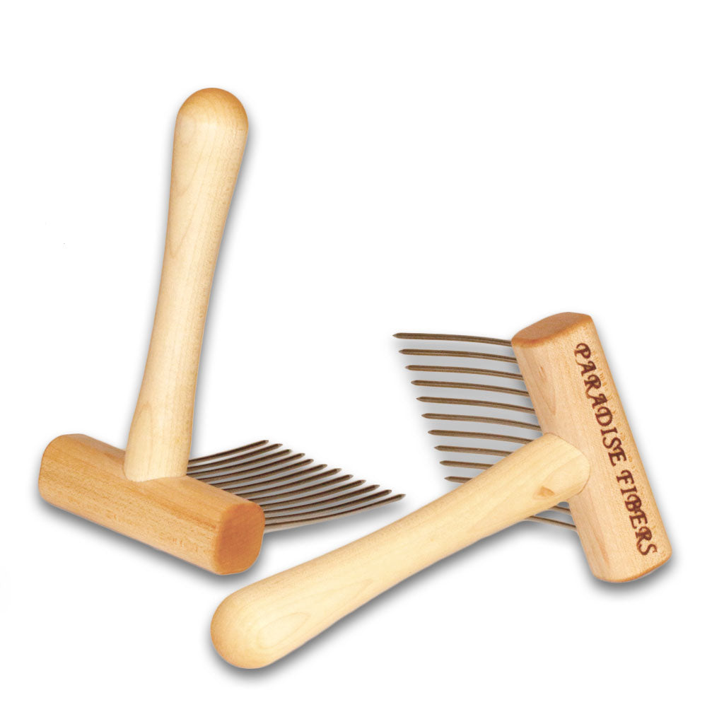 Comb and Hackle Kit - Smooth Points - Diz and Tine Straightener Included