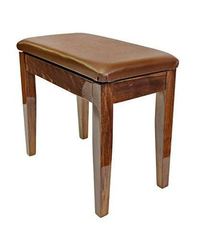 Coda Cushioned Seat Piano Stool With Storage Compartment Fs100