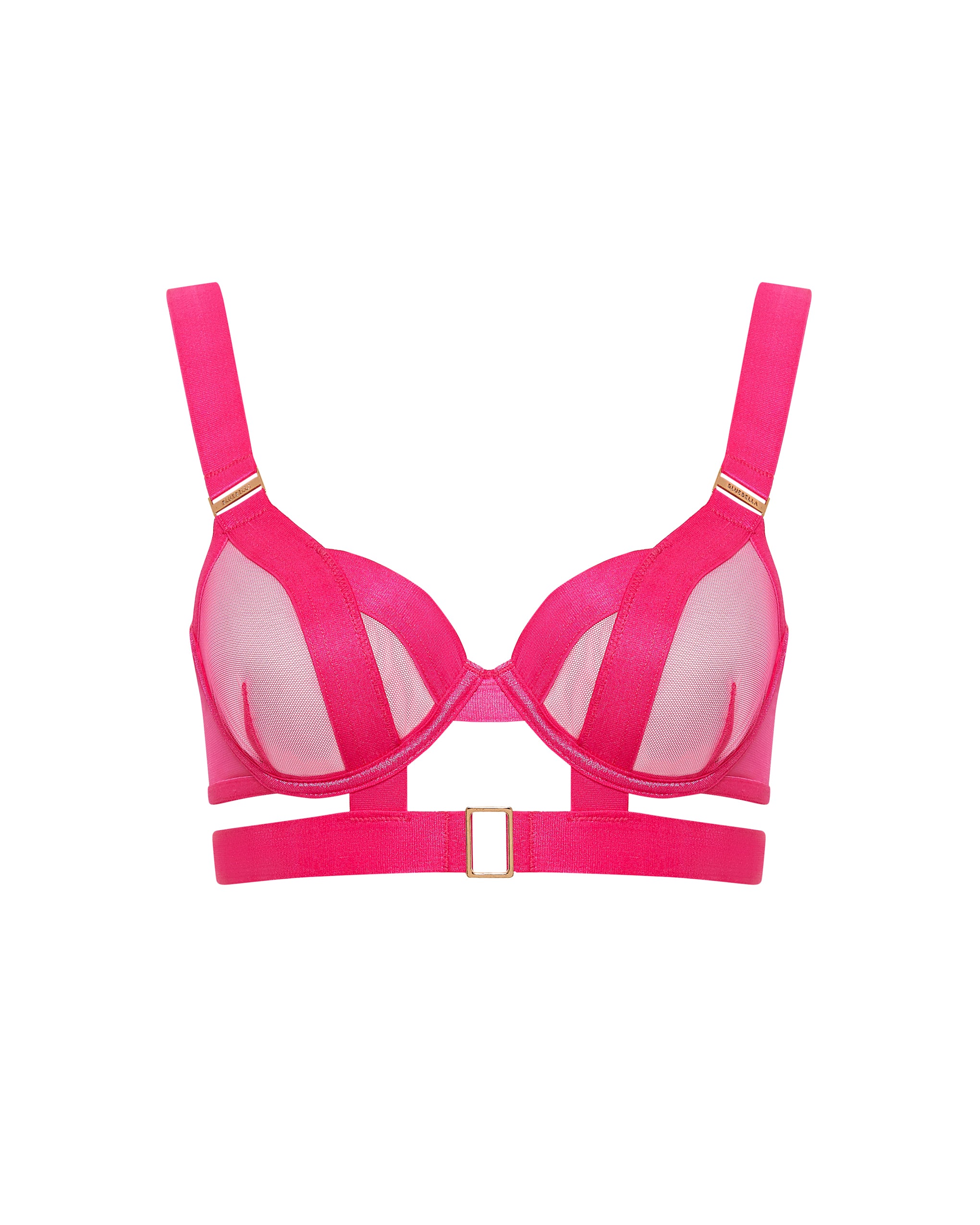 Bluebella Trinity Bra Fuchsia Pink