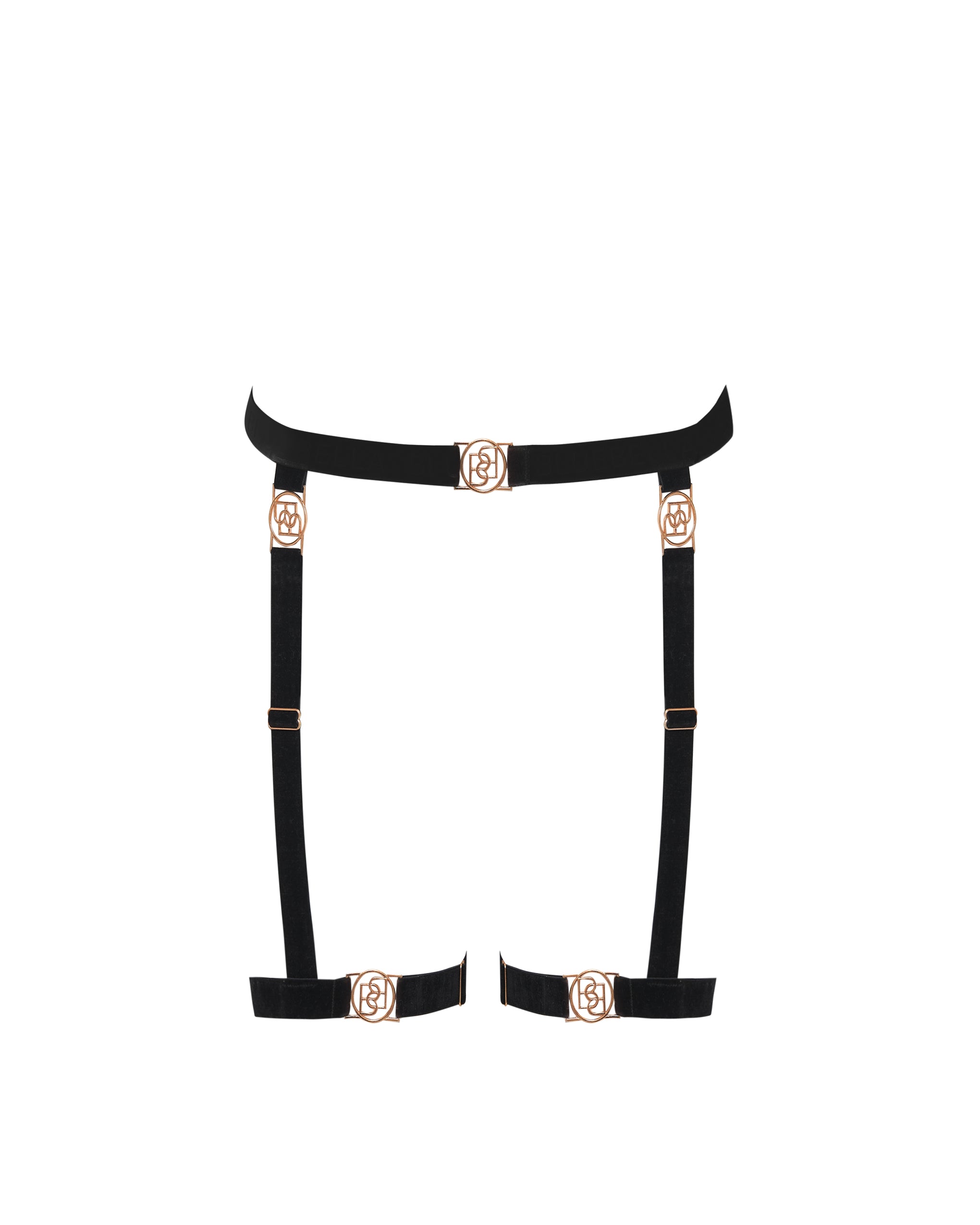 Bluebella Thalia Thigh Harness Black product