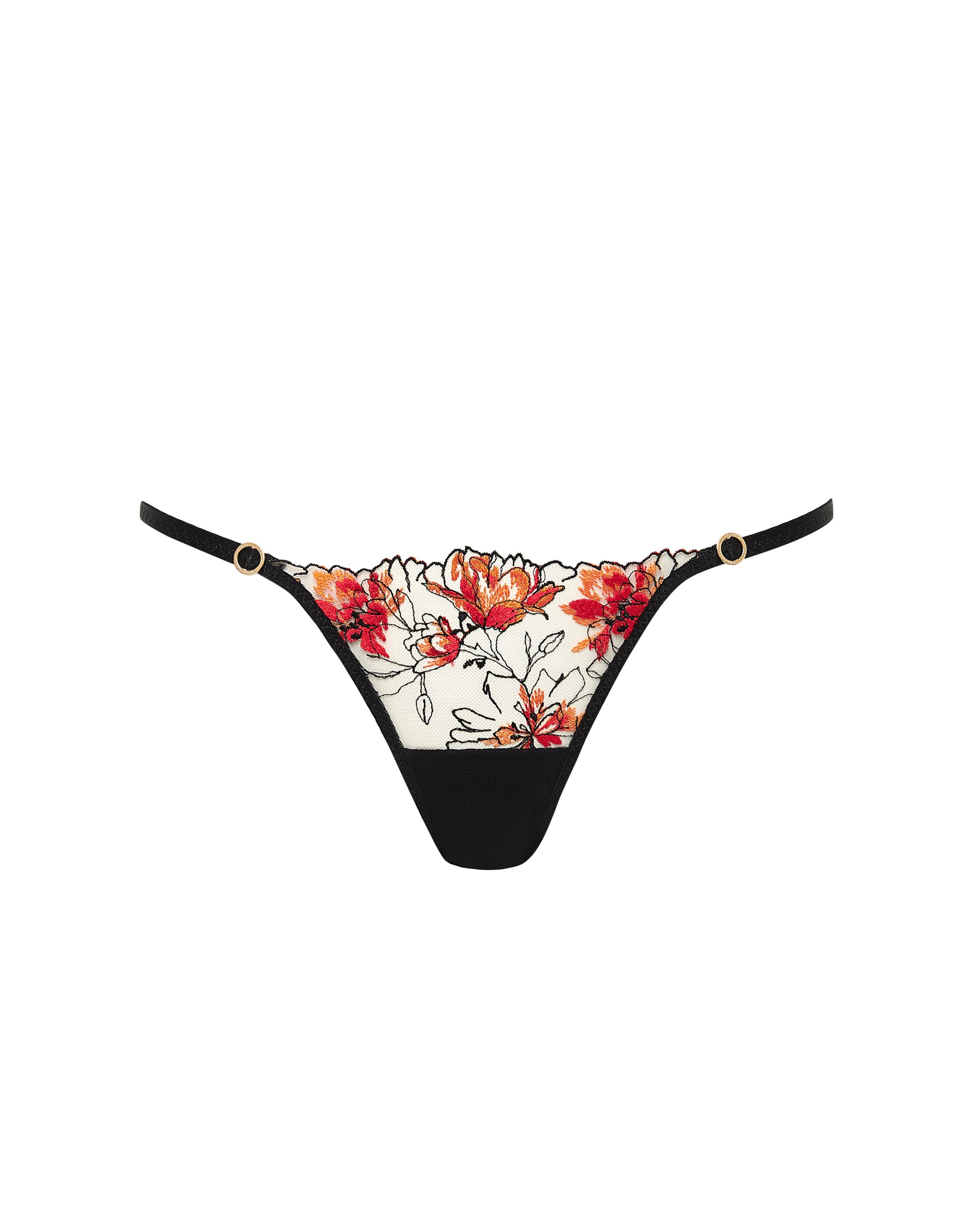 bluebella calista brief black/red