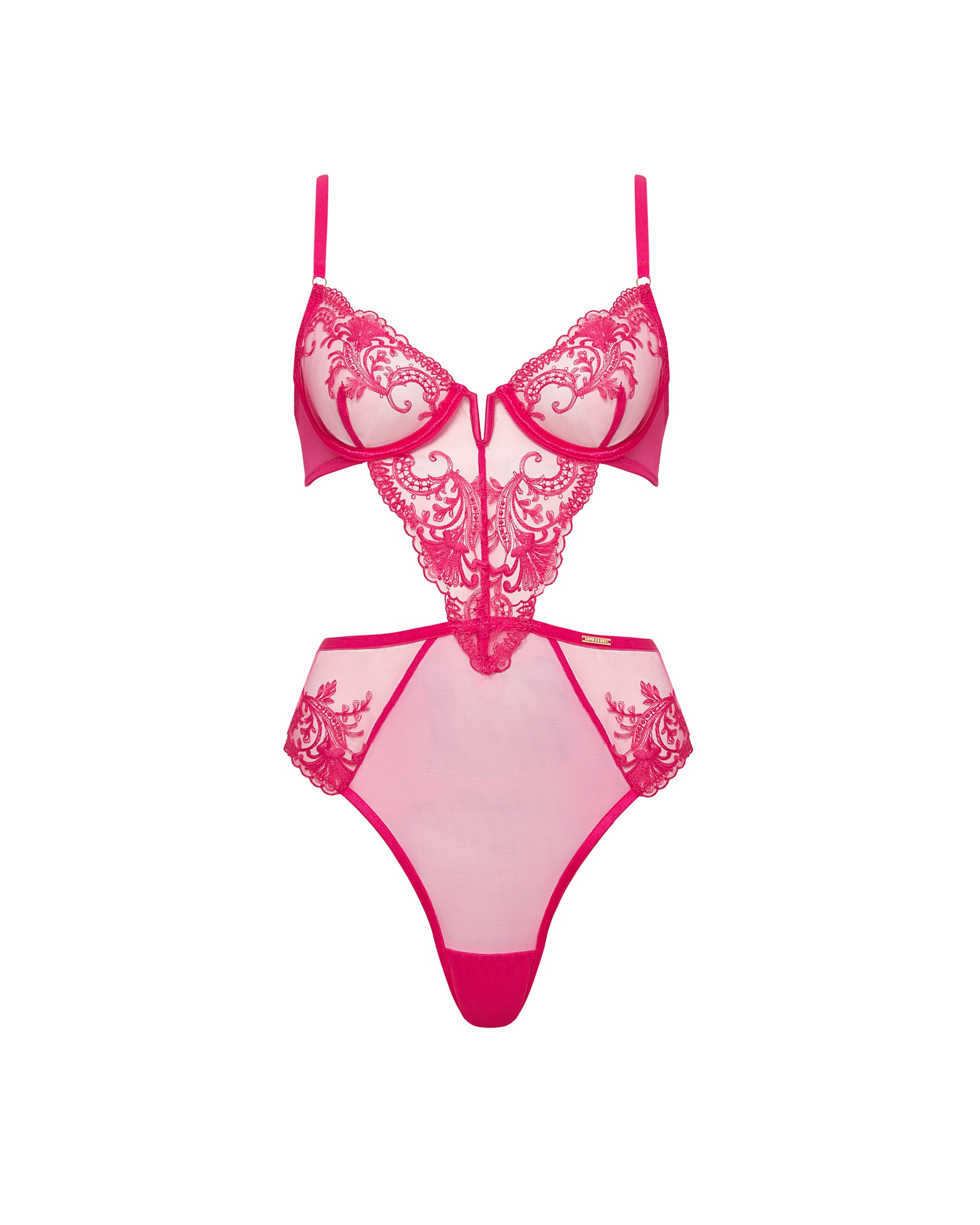 Bluebella Marseille Wired Body Fuchsia Pink