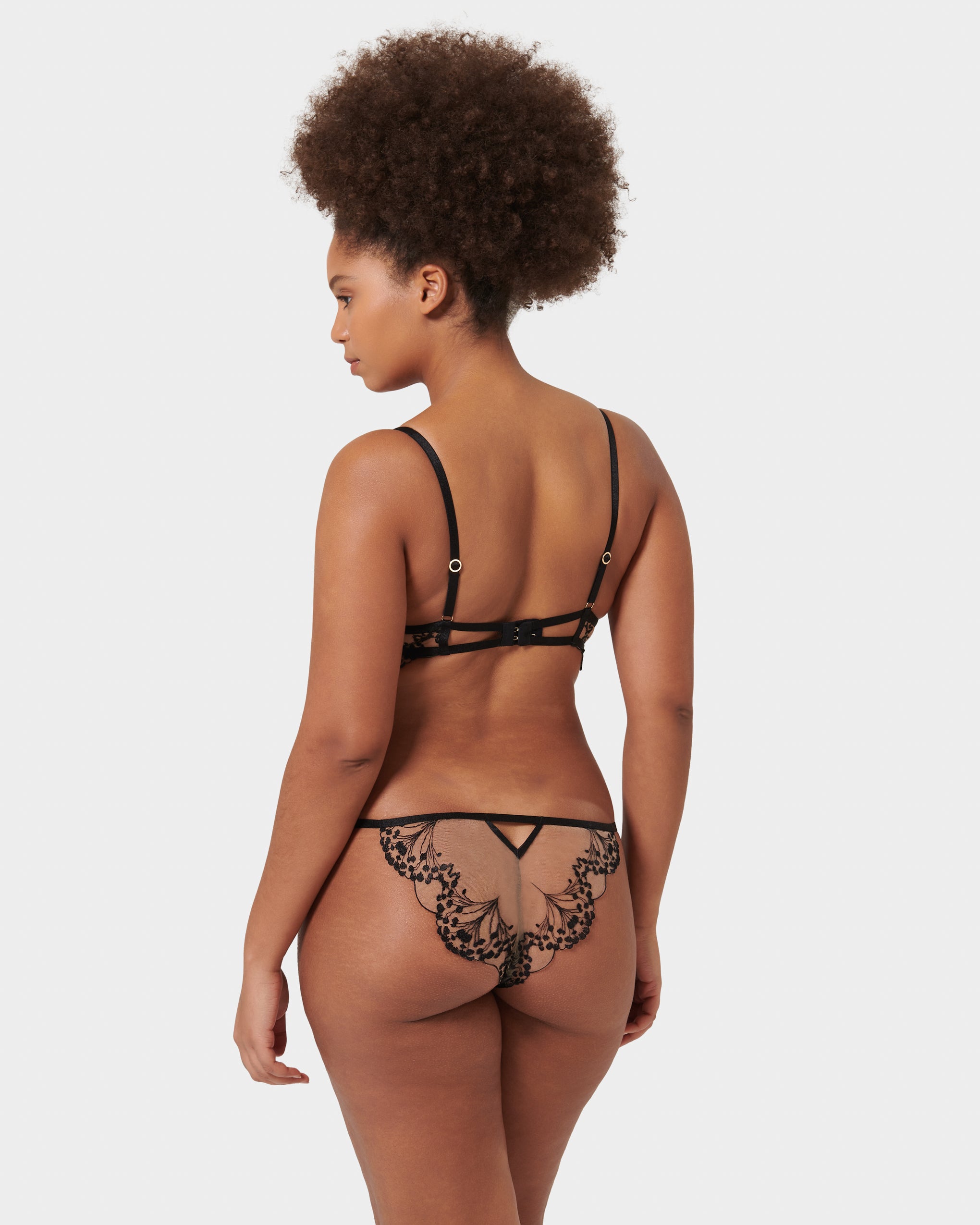 Marisa Brief Black/Sheer